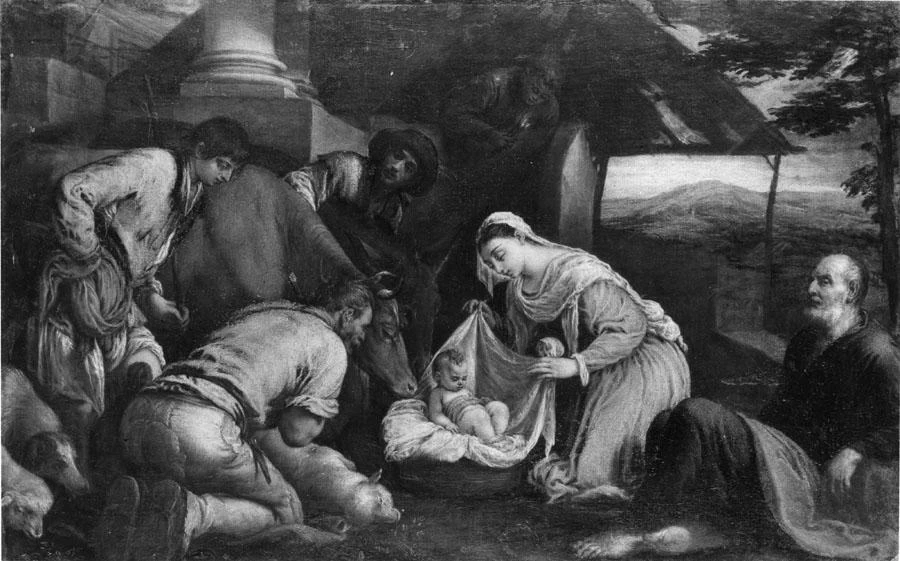 Francesco Bassano-156-Adorazione dei pastori - Gemäldegalerie, Berlino
